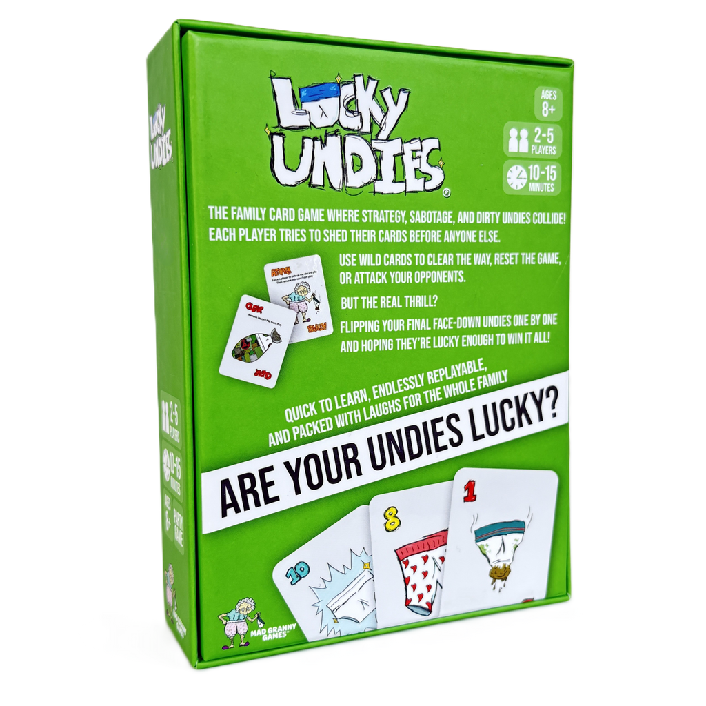 Lucky Undies-The Hilarious Family Card Game